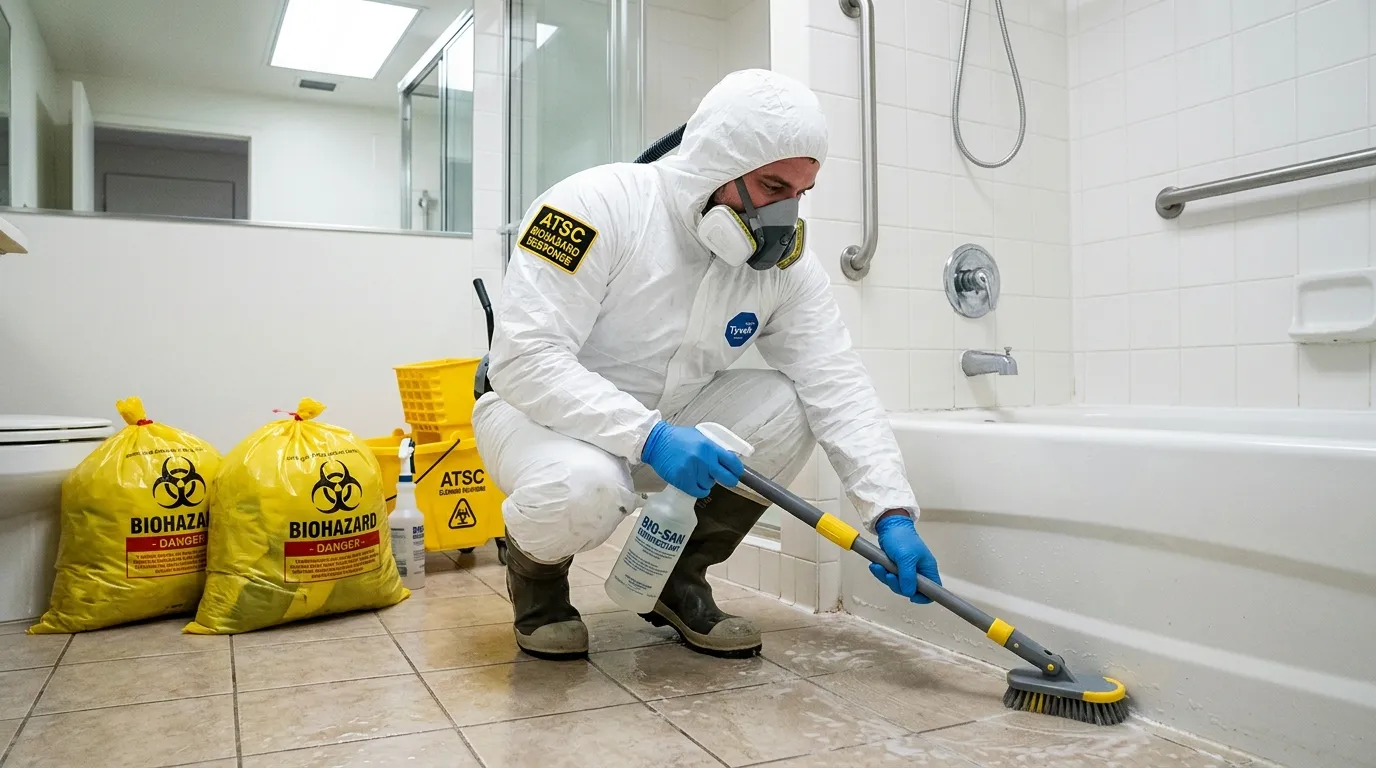 Decontamination equipment deployed for Blood Cleanup in August